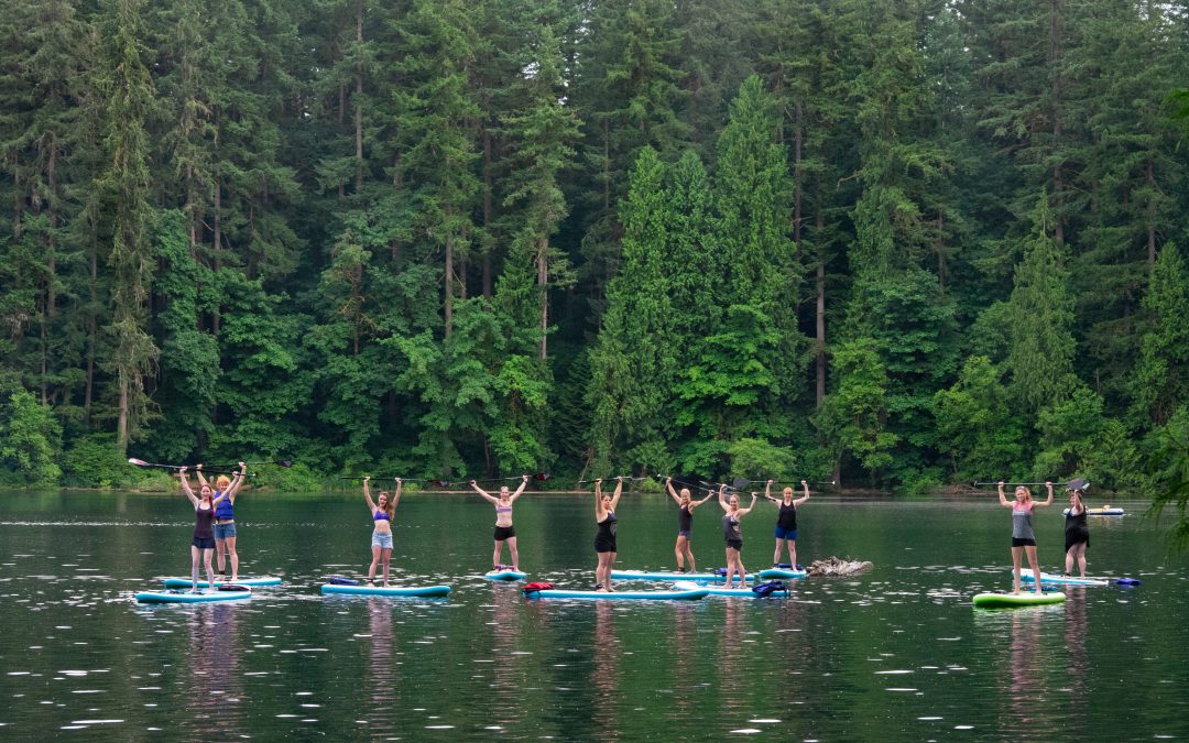 Women’s Paddle Fit Class with Michelle at the One Lane Bridge (Lake Merwin)