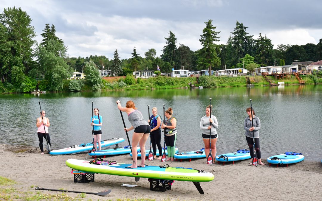 Horseshoe Lake in Woodland Wa WOMEN’S PADDLE-FIT CLASSES “Cardio & Core Strength” 4pm June 23rd