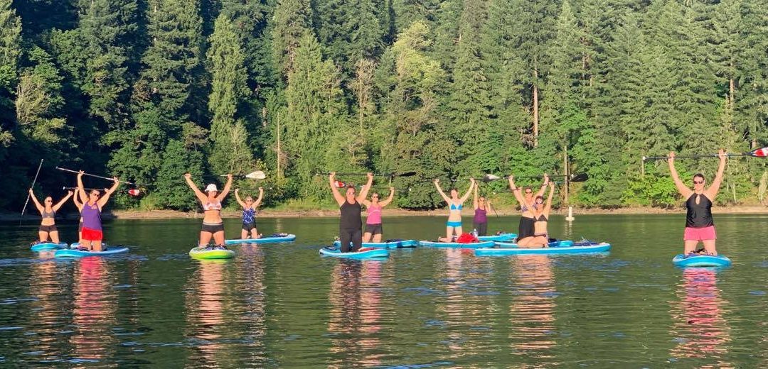 One Lane Bridge Lake Merwin WOMEN’S GROUP PADDLE-FIT CLASSES 4pm August 4th 