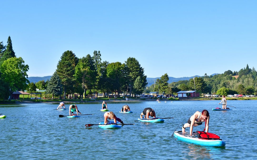 WOMEN’S PADDLE-FIT CLASSES ~ Horseshoe Lake in Woodland WA July 19th 6pm