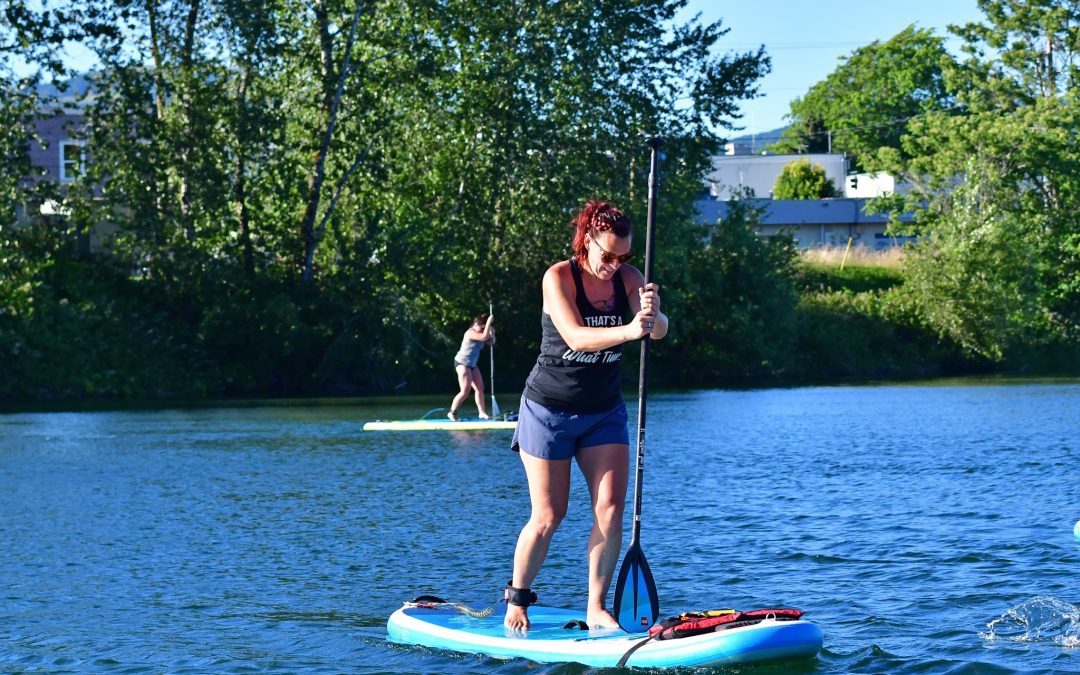 WOMEN’S PADDLE-FIT CLASSES ~ Horseshoe Lake in Woodland WA June 28th 4pm