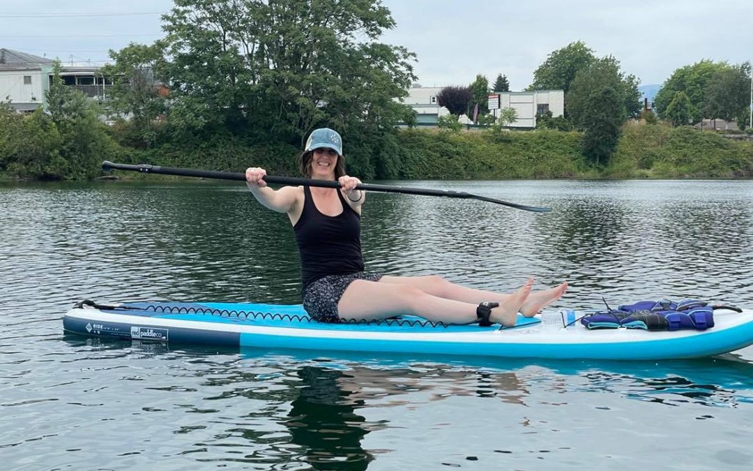 WOMEN’S PADDLE-FIT CLASSES ~ Horseshoe Lake in Woodland WA  June 28th 6pm