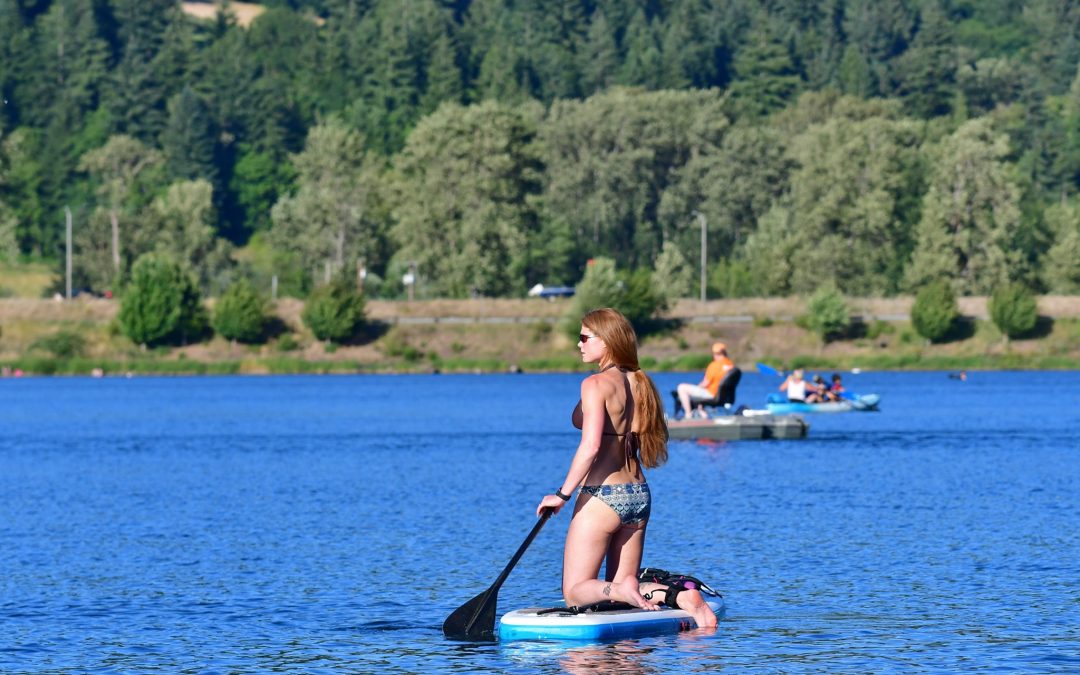 WOMEN’S PADDLE-FIT CLASSES ~ Horseshoe Lake in Woodland WA July 26th 4pm