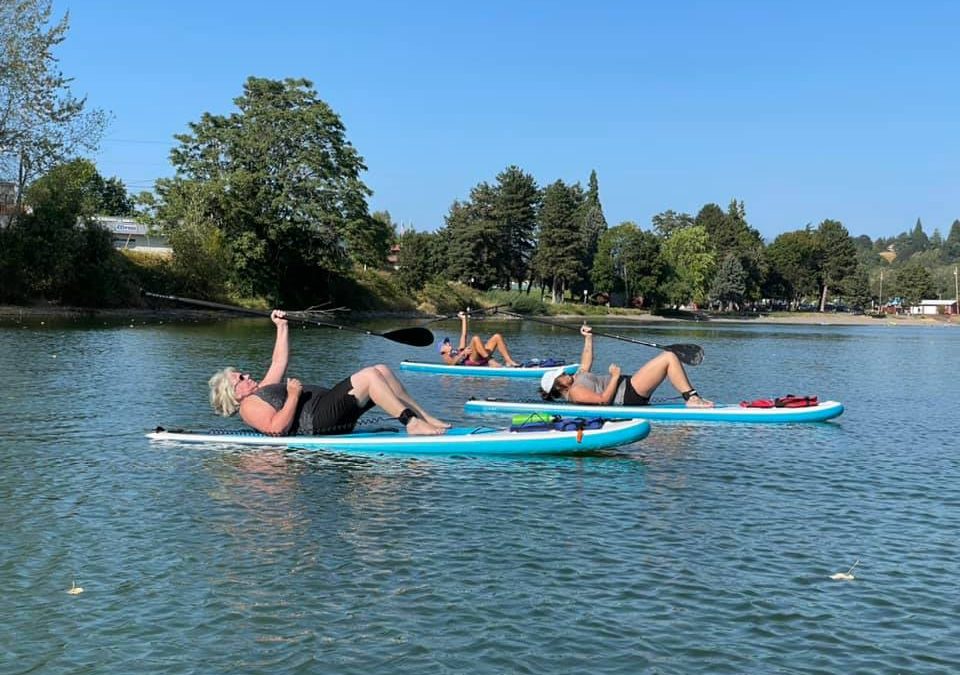 WOMEN’S PADDLE-FIT CLASSES ~ Horseshoe Lake in Woodland WA June 21st 6pm